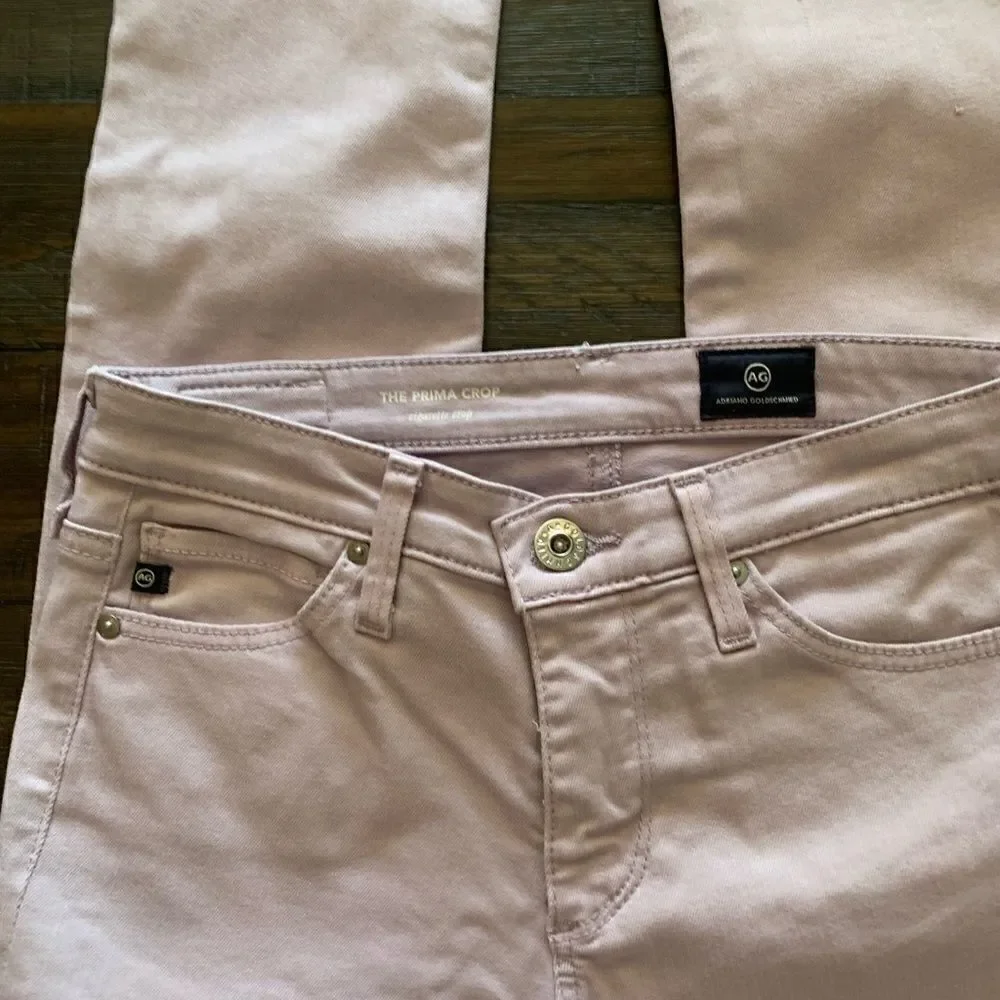 AG Adriano Goldschmied Prima Crop Size 1/3 Lilac‎